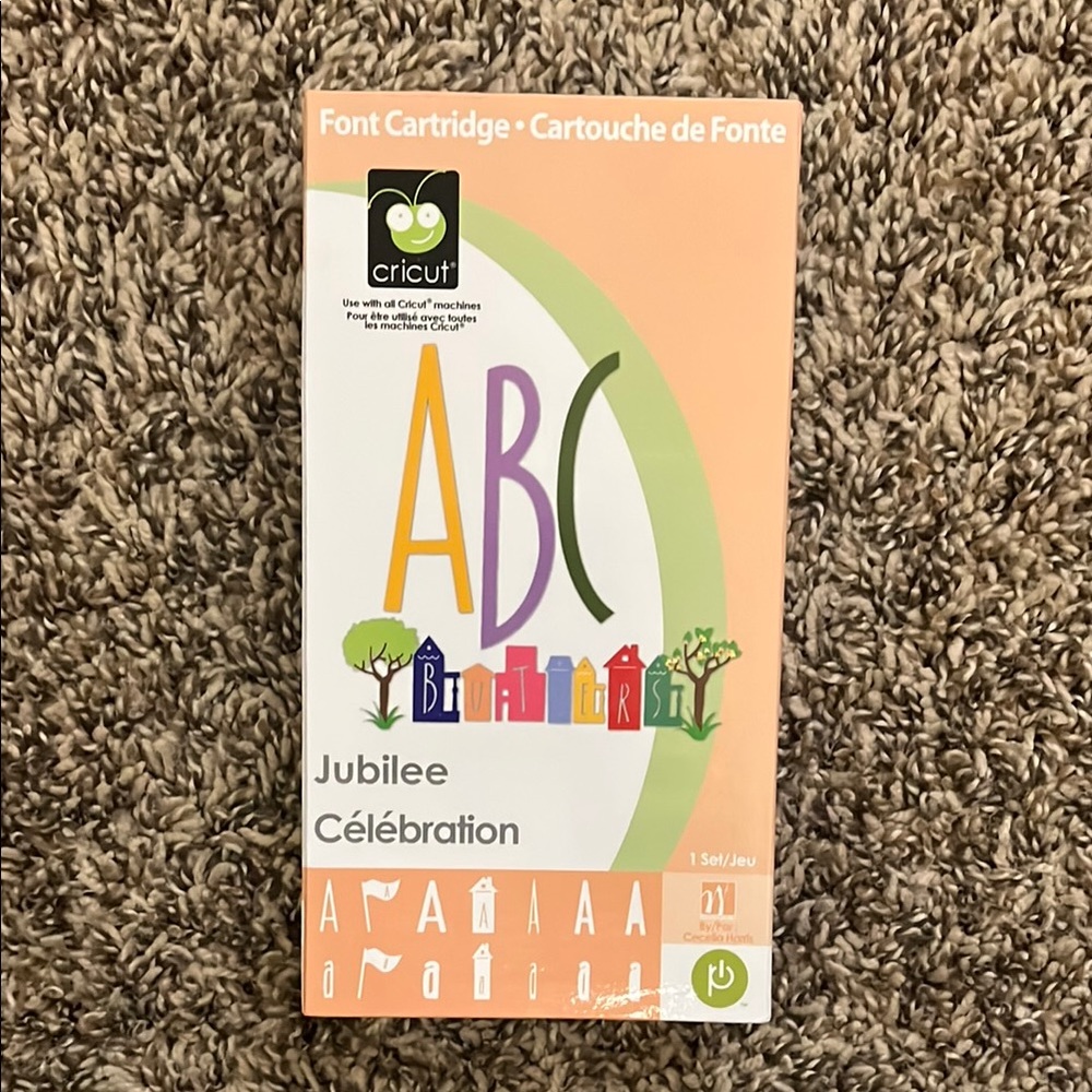 Cricut Jubilee Font Cartridge